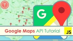 How to Code Google Maps Into Your Website TODAY! (How to use Google Maps JavaScript API!)